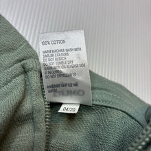 Load image into Gallery viewer, Boys Anko, green cotton zip hoodie sweater, GUC, size 1,  