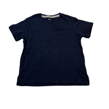 Load image into Gallery viewer, Unisex H&amp;M, navy cotton tee / top, GUC, size 2,  