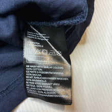Load image into Gallery viewer, Unisex H&amp;M, navy cotton tee / top, GUC, size 2,  