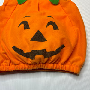 Unisex Anko, Halloween Pumpkin dress up costume, GUC, size 0-1,  