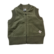 Load image into Gallery viewer, Boys Target, green fleece vest / sweater, GUC, size 1,  