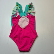 Load image into Gallery viewer, Girls Speedo, bright colourful swim one-piece, GUC, size 2,  