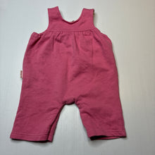 Load image into Gallery viewer, Girls LE BON, pink embroidered overalls, GUC, size 00,  