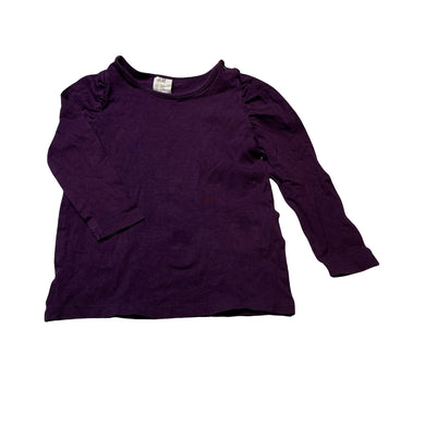 Girls H&M, stretchy long sleeve tee / top, GUC, size 00,  