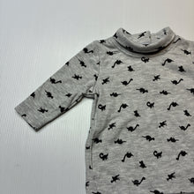 Load image into Gallery viewer, Boys Baby Berry, soft feel long sleeve top, dinosaurs, EUC, size 000,  