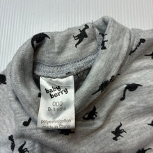 Load image into Gallery viewer, Boys Baby Berry, soft feel long sleeve top, dinosaurs, EUC, size 000,  