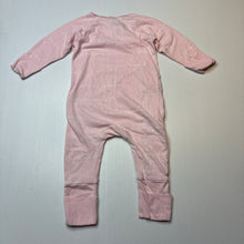 Load image into Gallery viewer, Girls Bonds, stretchy cozysuit coverall / romper, GUC, size 00,  