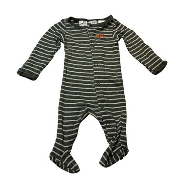 Boys Carters, embroidered cotton coverall / romper, GUC, size 000,  
