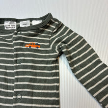 Load image into Gallery viewer, Boys Carters, embroidered cotton coverall / romper, GUC, size 000,  