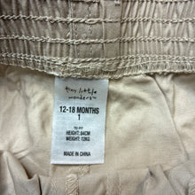 Load image into Gallery viewer, Boys Tiny Little Wonders, lightweight cotton shorts, elasticated, EUC, size 1,  