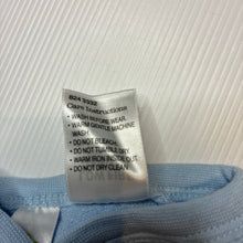 Load image into Gallery viewer, Unisex Dymples, blue terry coverall / romper, EUC, size 0000,  
