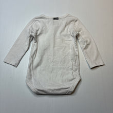 Load image into Gallery viewer, Unisex Bonds, white stretchy bodysuit / romper, GUC, size 00,  