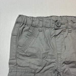 Boys Dymples, lightweight cotton cargo shorts, adjustable, EUC, size 0,  