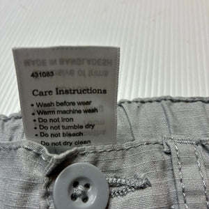 Boys Dymples, lightweight cotton cargo shorts, adjustable, EUC, size 0,  