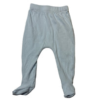 Load image into Gallery viewer, Unisex Cotton On, orgnaic cotton blend footed leggings / bottoms, EUC, size 00,  
