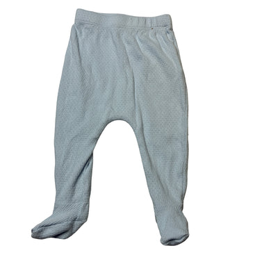 Unisex Cotton On, orgnaic cotton blend footed leggings / bottoms, EUC, size 00,  
