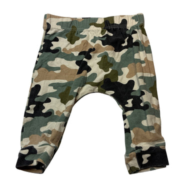 Boys Baby Berry, camo print stretchy leggings / bottoms, FUC, size 00,  