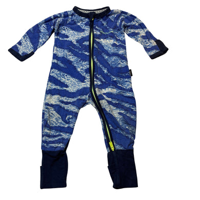 Boys Bonds, zip wondersuit / zippy / romper, wash fade, FUC, size 00,  