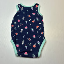 Load image into Gallery viewer, Girls Dymples, cotton singletsuit / romper, ice cream, EUC, size 00,  