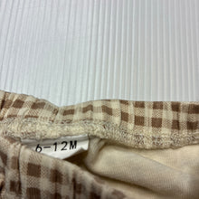 Load image into Gallery viewer, Girls MINIZALI, checked stretchy nappy cover / bloomers, EUC, size 0,  