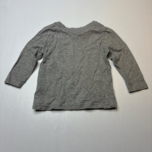 Load image into Gallery viewer, Boys Favourites, grey marle long sleeve tee / top, FUC, size 1,  