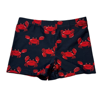 Boys Anko, navy swim shorts, crabs, FUC, size 5,  