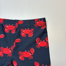 Load image into Gallery viewer, Boys Anko, navy swim shorts, crabs, FUC, size 5,  