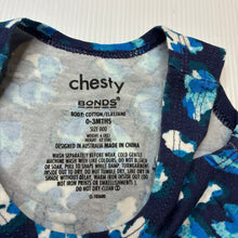 Load image into Gallery viewer, Unisex Bonds, stretchy chesty singlet top, GUC, size 000,  