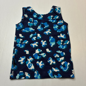 Unisex Bonds, stretchy chesty singlet top, GUC, size 000,  