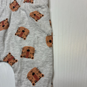Unisex Baby Berry, stretchy leggings / bottoms, tigers, EUC, size 0000,  
