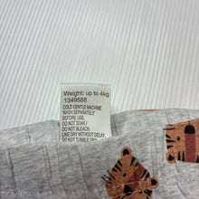 Load image into Gallery viewer, Unisex Baby Berry, stretchy leggings / bottoms, tigers, EUC, size 0000,  
