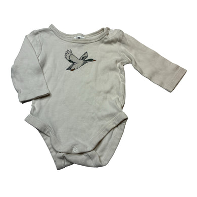 Unisex Target, organic cotton bodysuit / romper, GUC, size 000,  