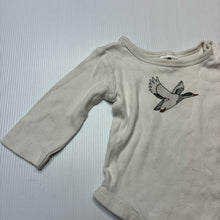 Load image into Gallery viewer, Unisex Target, organic cotton bodysuit / romper, GUC, size 000,  
