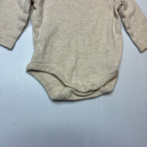 Unisex Anko, soft cotton bodysuit / romper, EUC, size 000,  