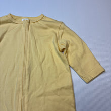 Load image into Gallery viewer, Unisex Dymples, cotton zip coverall / romper, EUC, size 00,  
