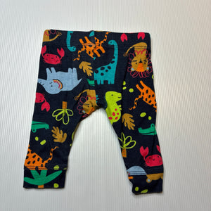 Unisex Anko, cotton leggings / bottoms, elasticated, GUC, size 0000,  