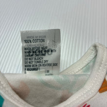 Load image into Gallery viewer, Unisex Anko, colourful cotton bodysuit / romper, EUC, size 0000,  
