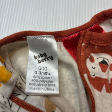 Load image into Gallery viewer, Unisex Baby Berry, lightweight sleeping bag, lions, EUC, size 000,  