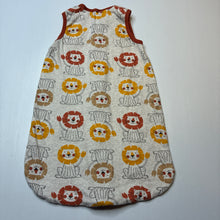 Load image into Gallery viewer, Unisex Baby Berry, lightweight sleeping bag, lions, EUC, size 000,  
