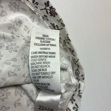 Load image into Gallery viewer, Girls Dymples, stretchy organic cotton blend floral top, EUC, size 0,  