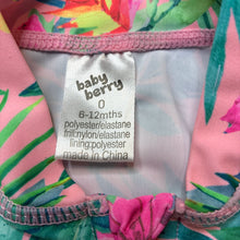 Load image into Gallery viewer, Girls Baby Berry, colourful swim one-piece, EUC, size 0,  