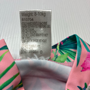 Girls Baby Berry, colourful swim one-piece, EUC, size 0,  