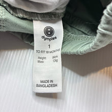 Load image into Gallery viewer, Boys Dymples, stretch cotton casual pants, elasticated, EUC, size 1,  