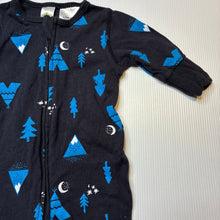Load image into Gallery viewer, Boys Dymples, stretchy zip romper, GUC, size 0000,  
