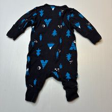 Load image into Gallery viewer, Boys Dymples, stretchy zip romper, GUC, size 0000,  
