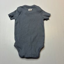Load image into Gallery viewer, Unisex Anko, stretchy ribbed bodysuit / romper, EUC, size 000,  