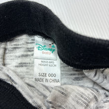 Load image into Gallery viewer, Boys Disney, Mickey Mouse lightweight shorts, elasticated, FUC, size 000,  