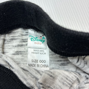 Boys Disney, Mickey Mouse lightweight shorts, elasticated, FUC, size 000,  