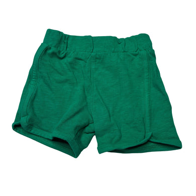 Unisex Target, green cotton shorts, elasticated, EUC, size 1,  