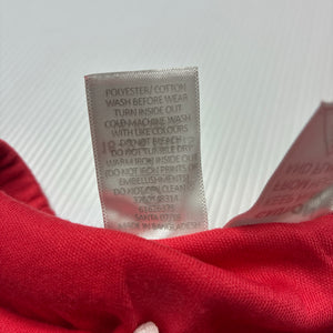 Unisex Target, red pyjama shorts / bottoms, GUC, size 2,  